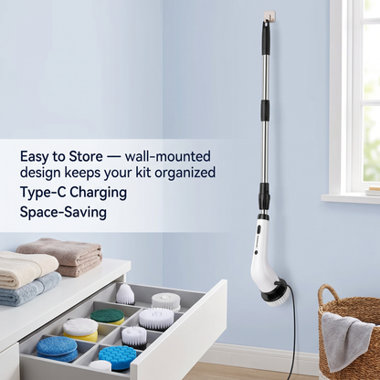 Mundova™ Cordless Electric Power Scrubber