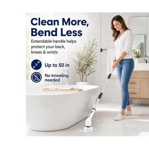 Mundova™ Cordless Electric Power Scrubber