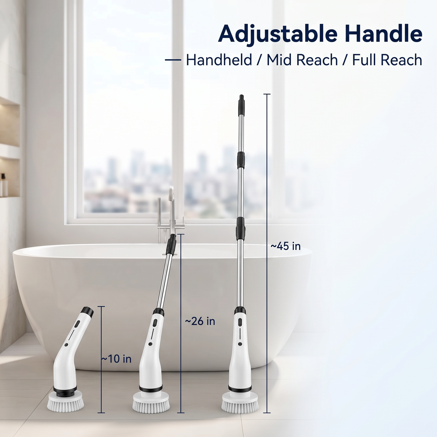 Mundova™ Cordless Electric Power Scrubber